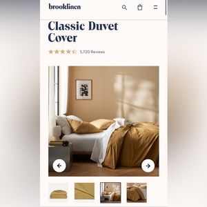 Brooklinen King/Cal King Duvet Cover